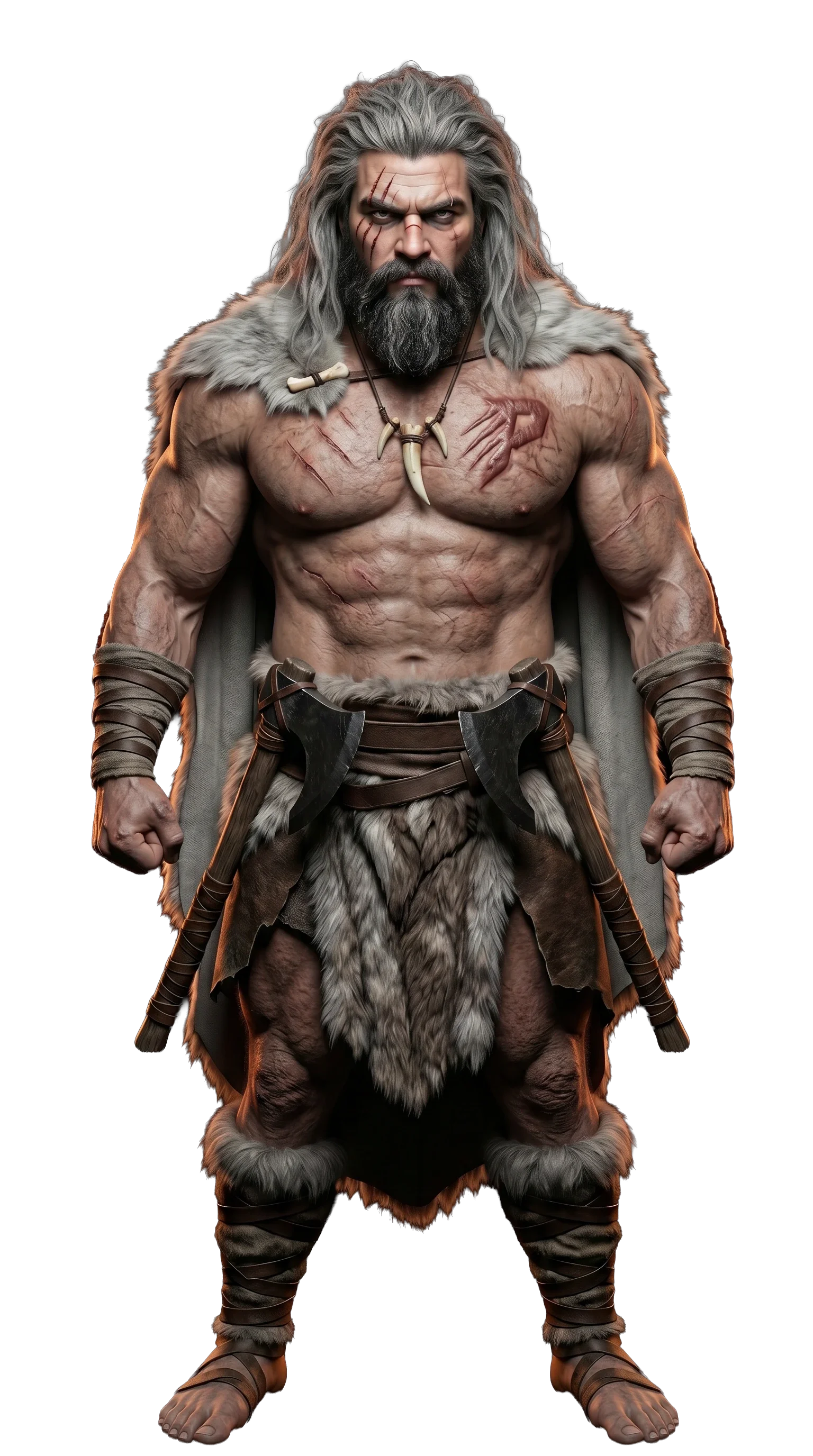 PRIMAL barbarian warrior